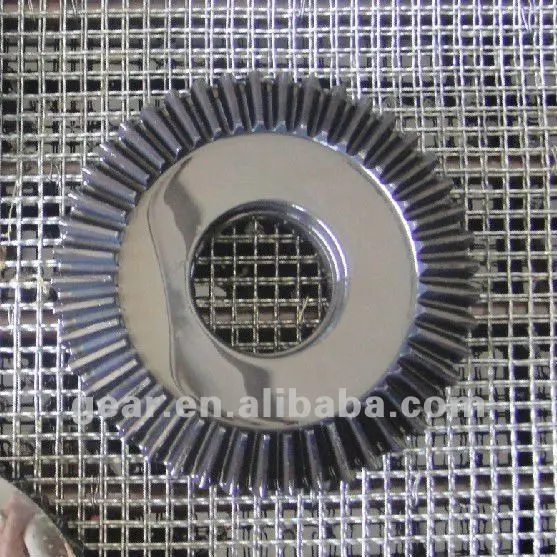 DIN standard straight teeth helical spiral gear / cycle gear