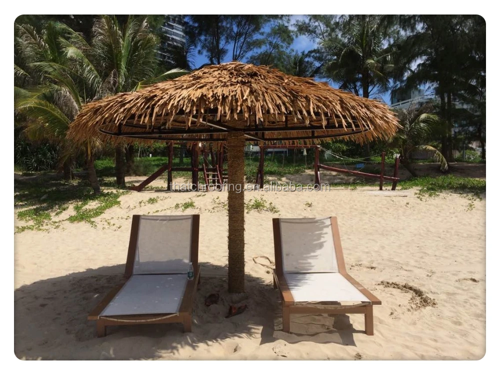 Новый синтетический зонт-беседка из ПВХ, ПЭ, искусственная солома