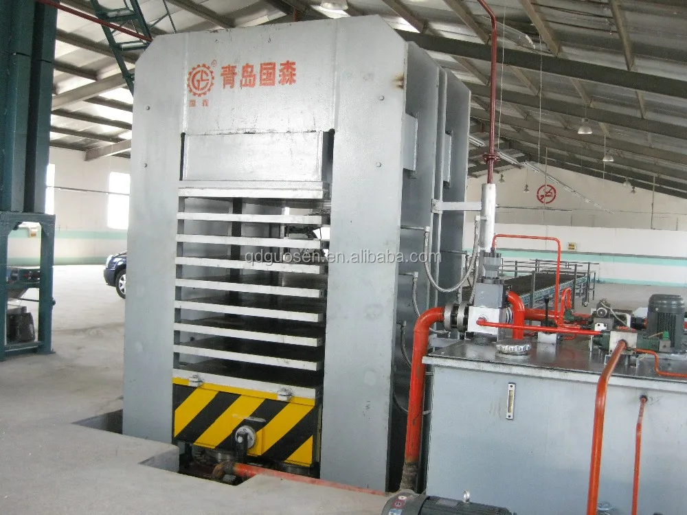 bamboo veneer press machine/bamboo lumber press machine /bamboo product machinery