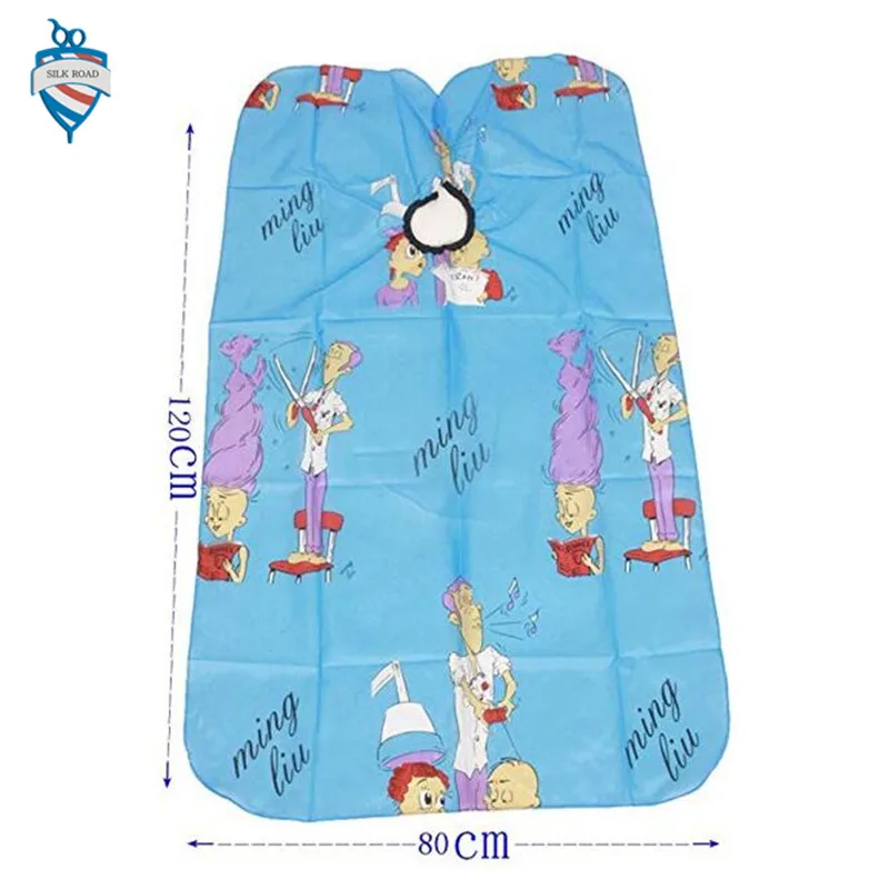 Hot sell Barber Cape Kids Hairdresser Children Haircut Apron Hairdressing Cape For Child