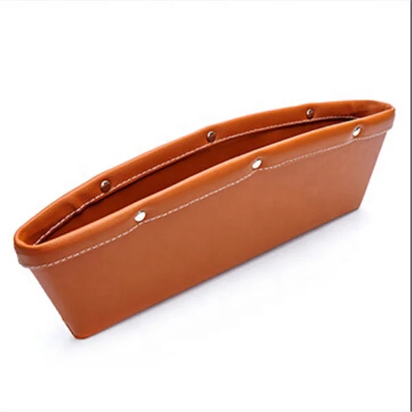 2 шт искусственная кожа поймать Caddy автокресло консоль шовный заполнитель боковой карман Автомобиль Организатором сиденья