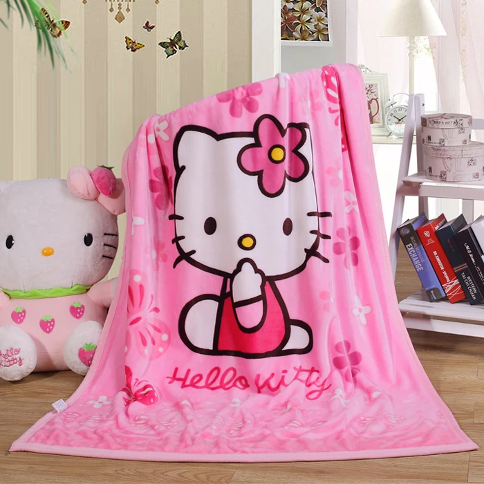 
exporting standard soft comfortable fleece minky winter pink knitted baby blanket 