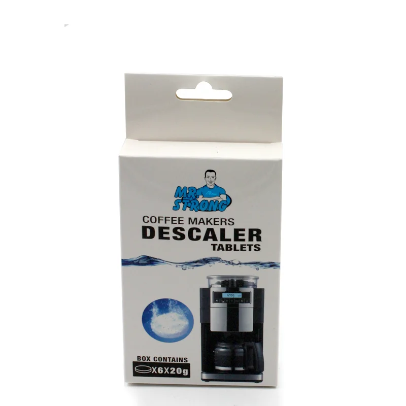 OEM service available Coffee Maker Cleaner, descaling tablet