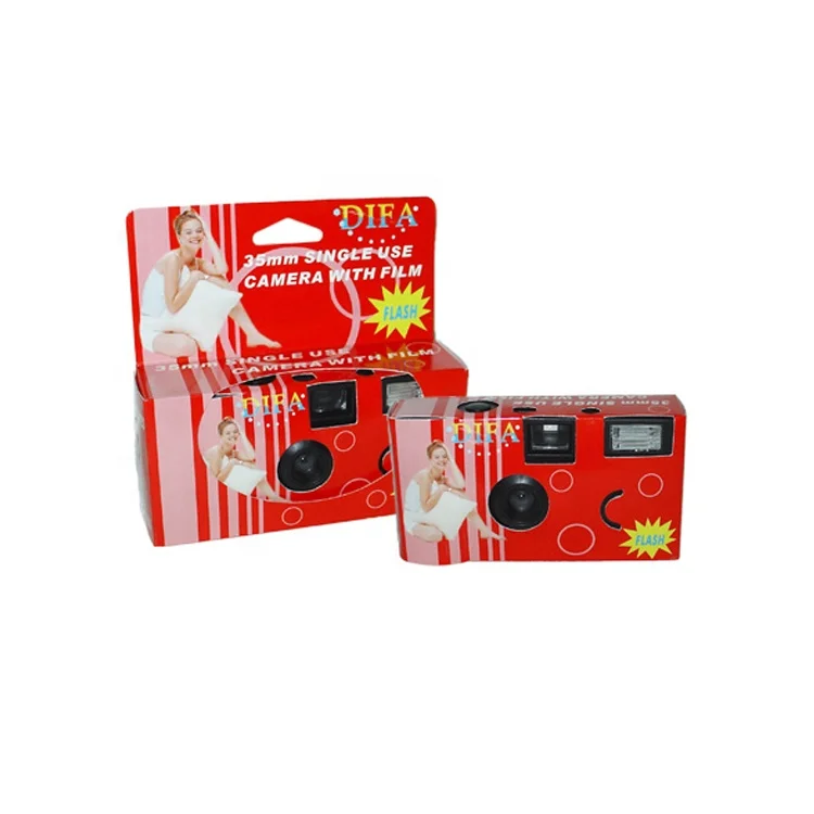 Wedding Disposable Camera Single Use Camera with Flash 35MM film camera customized design