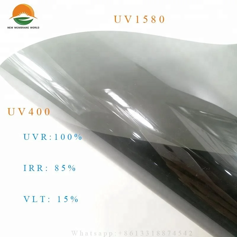 100% устойчивы к ультрафиолетовому излучению ПЭТ автомобилей Солнечная Окно Оттенок Фильм