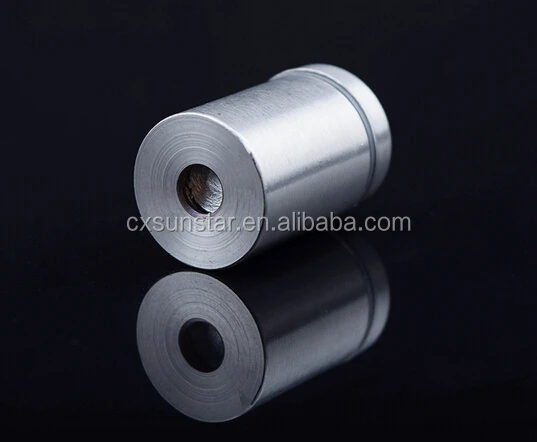 Hollow stainless steel sign holder screws 12*25mm glass standoff bracket