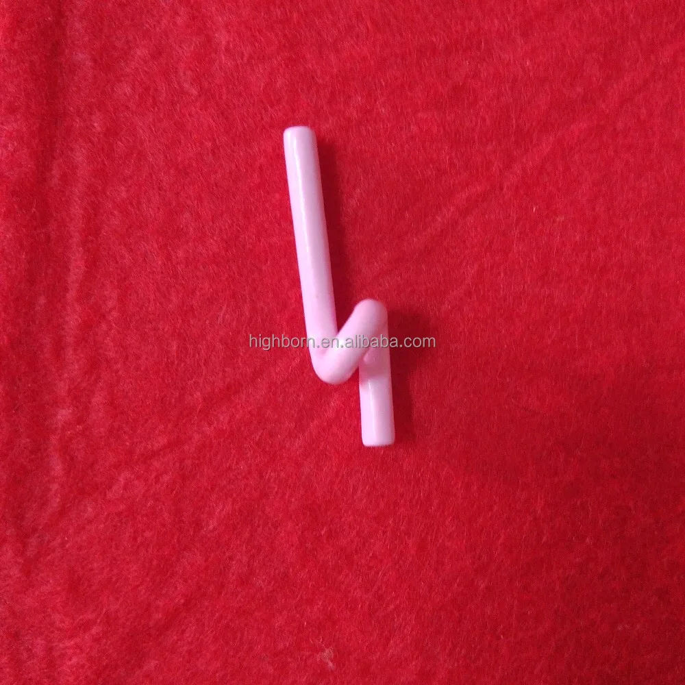 
textile ceramic pig-tail thread guide 