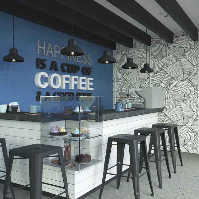 Контейнер Кофейни современный маленький стальной конструкции кофейный киоск дом