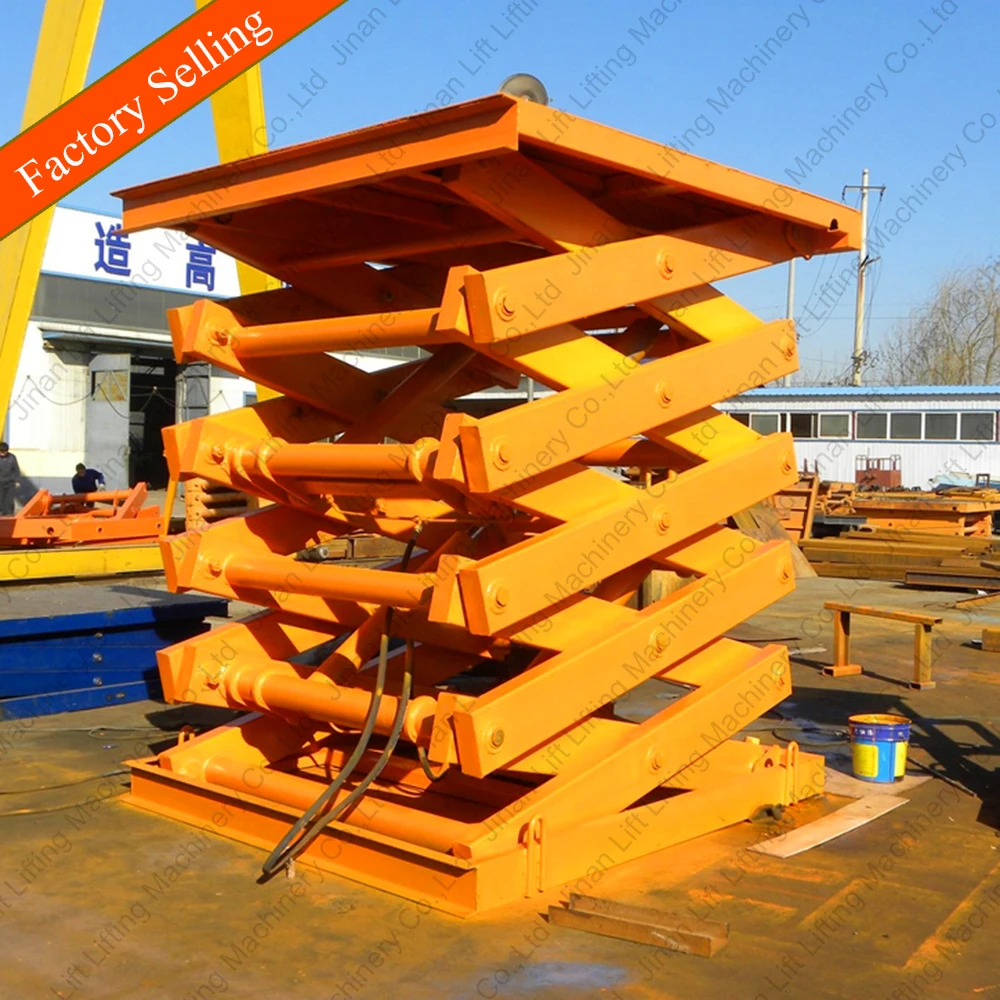 Hydraulic scissor loading dock lift for forklift/scissor lift table price