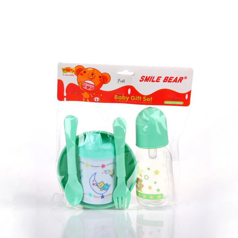 Smile Bear Factory Wholesale Creative Gift Set Newborn Baby Feeding Bottle Gift Set