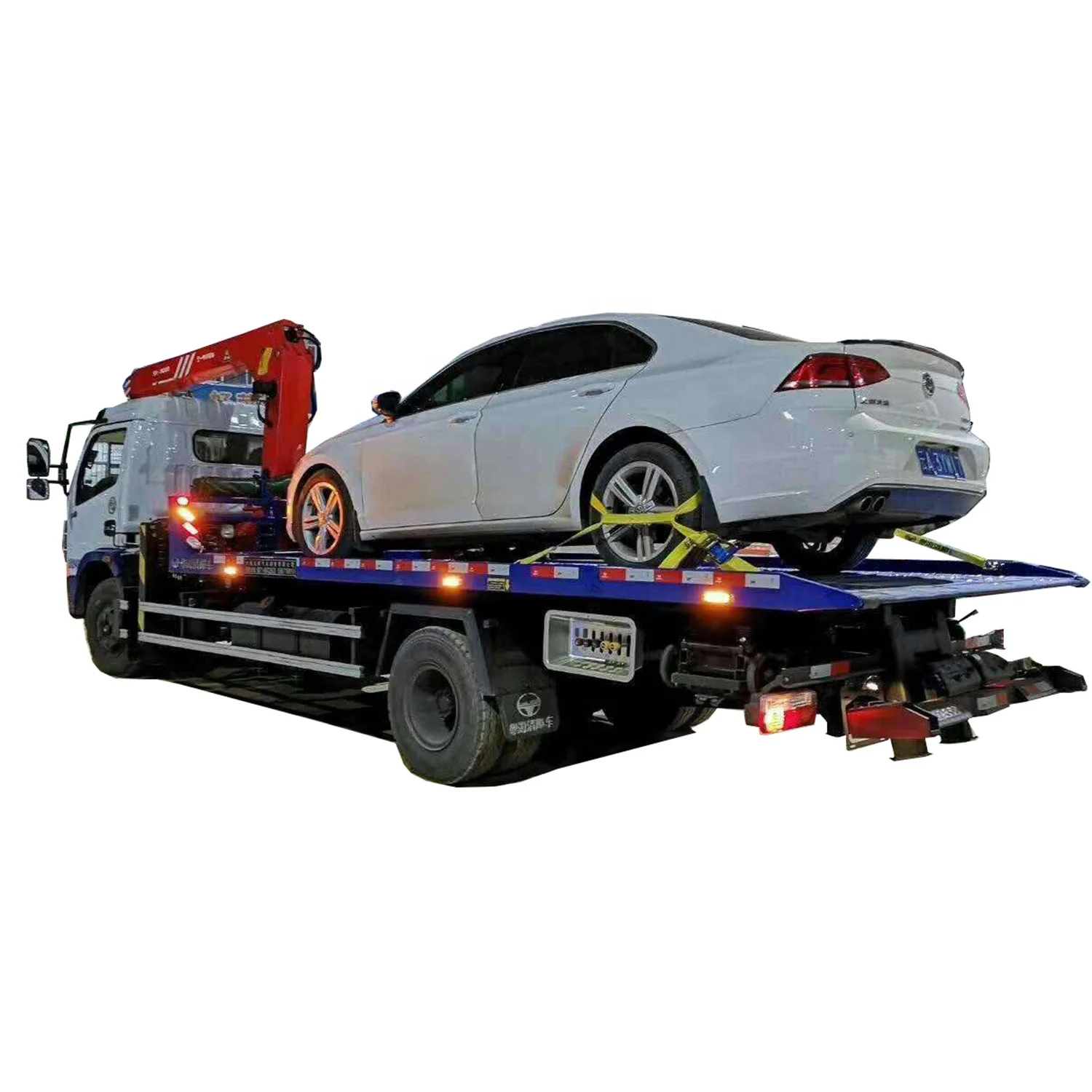 Грузовик-эвакуатор SINO грузоподъемностью 5 тонн грузоподъемностью 5,6 м