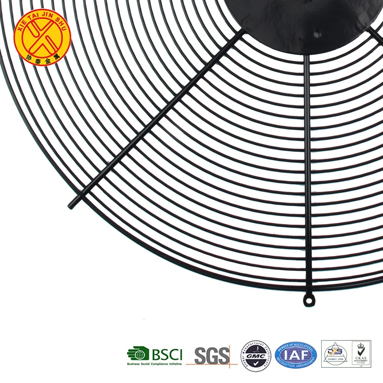 Hot Selling Electric Motor Cover Metal Black Wire Fan Guard