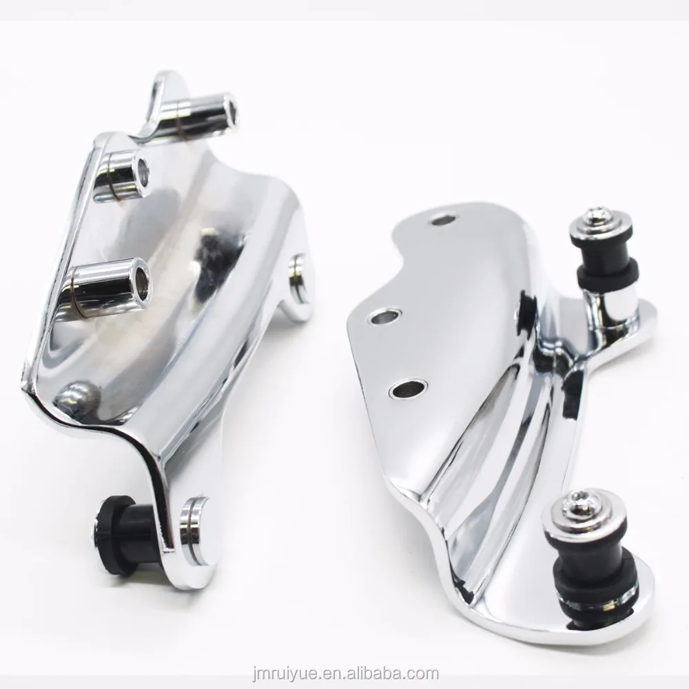 
High Quality Chrome Plated L7 NEW 4 Point Chrome Docking Hardware Kit For Harley Touring 2009-2013 Sissybar 
