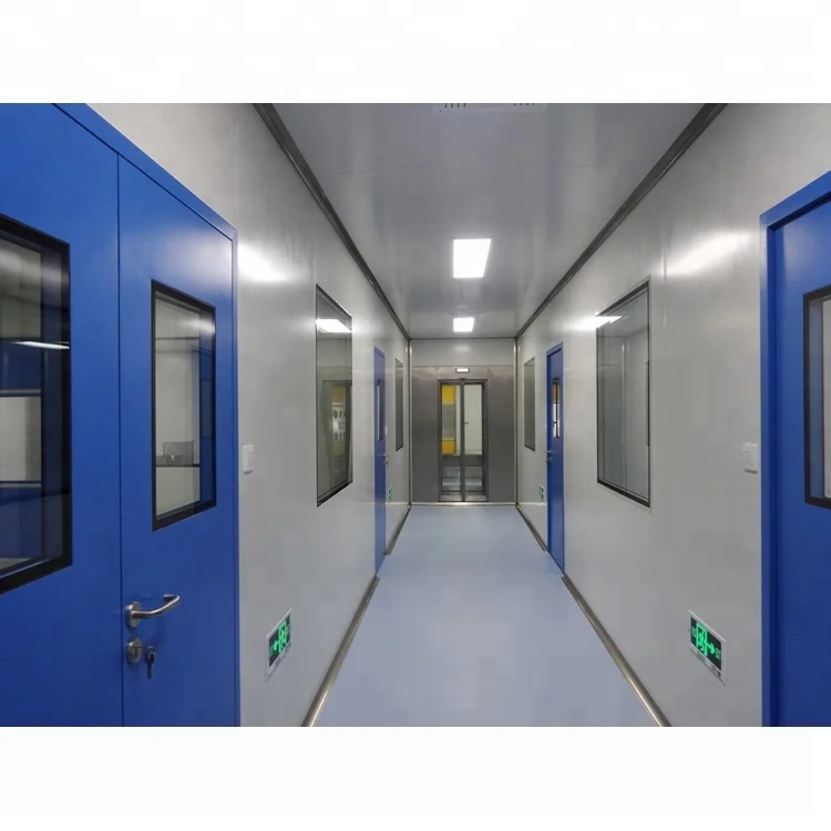 Professional clean room cleanroom project with purification pipework installation company