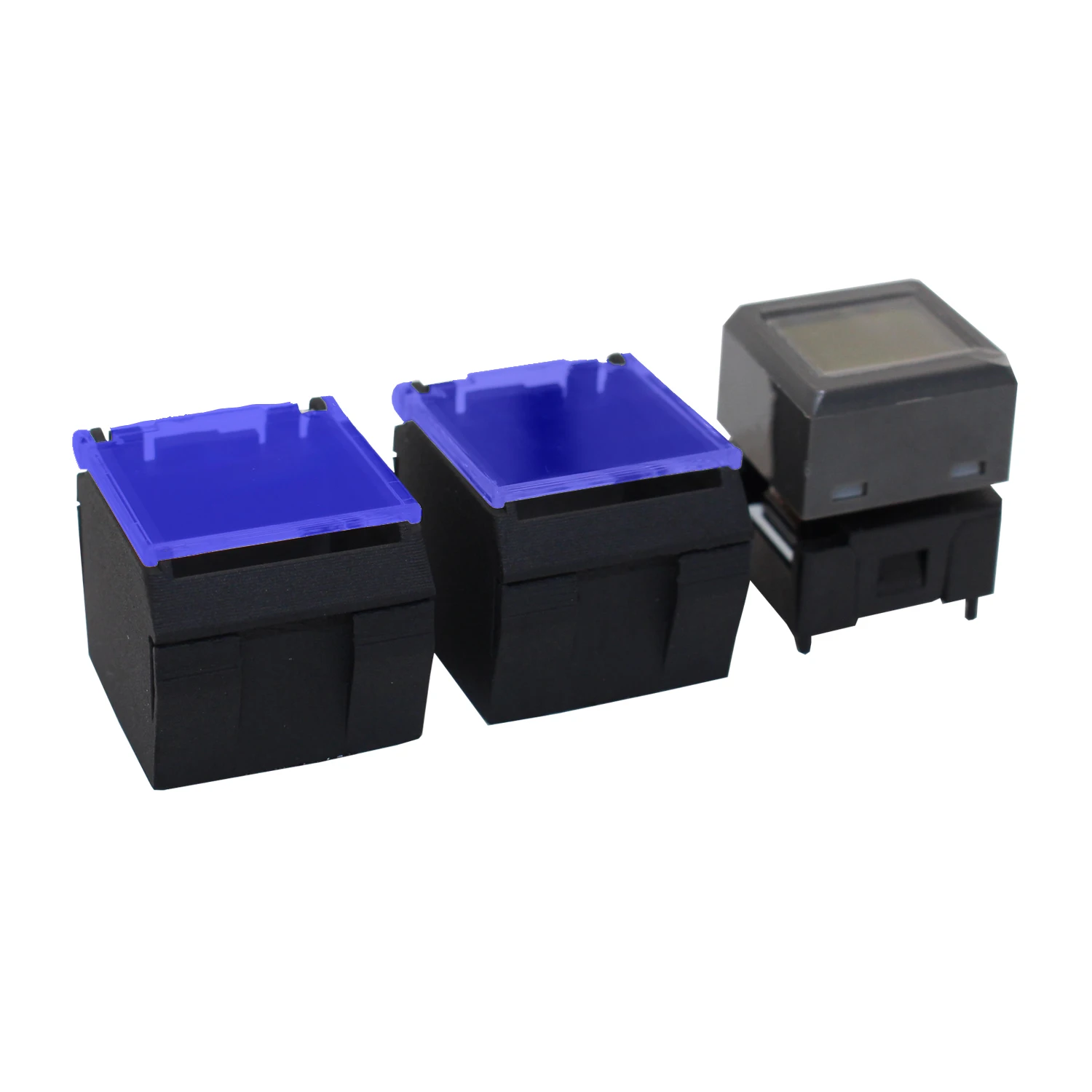 Lakeview цветная (RGB) светодиодная подсветка non-замок 1 полюс ЖК-дисплей экран мгновенный программируемый кнопочный переключатель