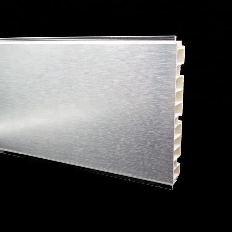 Top grade environmental- friendly aluminium plastic kitchen plinth