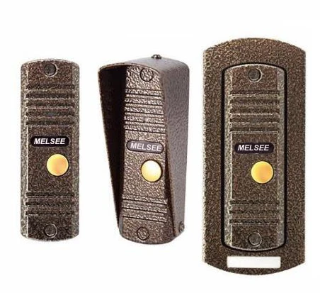 
MELSEE factory custom logo peephole video door phone waterproof intercom system for villa 