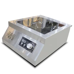 5000W Commercial Counter Top Induction Cooker(flat model)