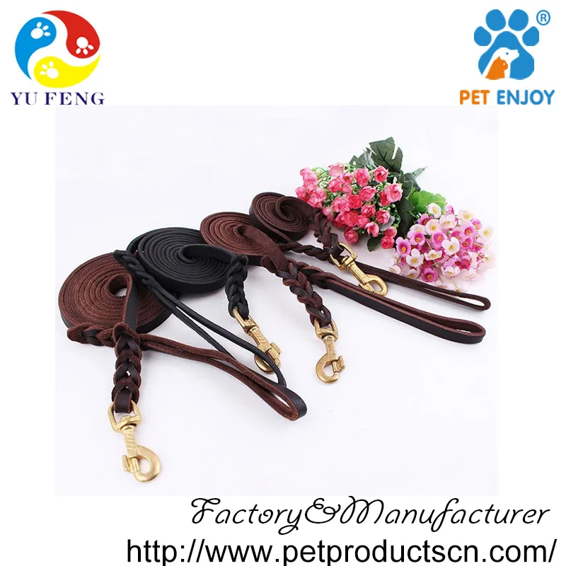 Walking Training Leads for German Shepherd Leather Training Leash