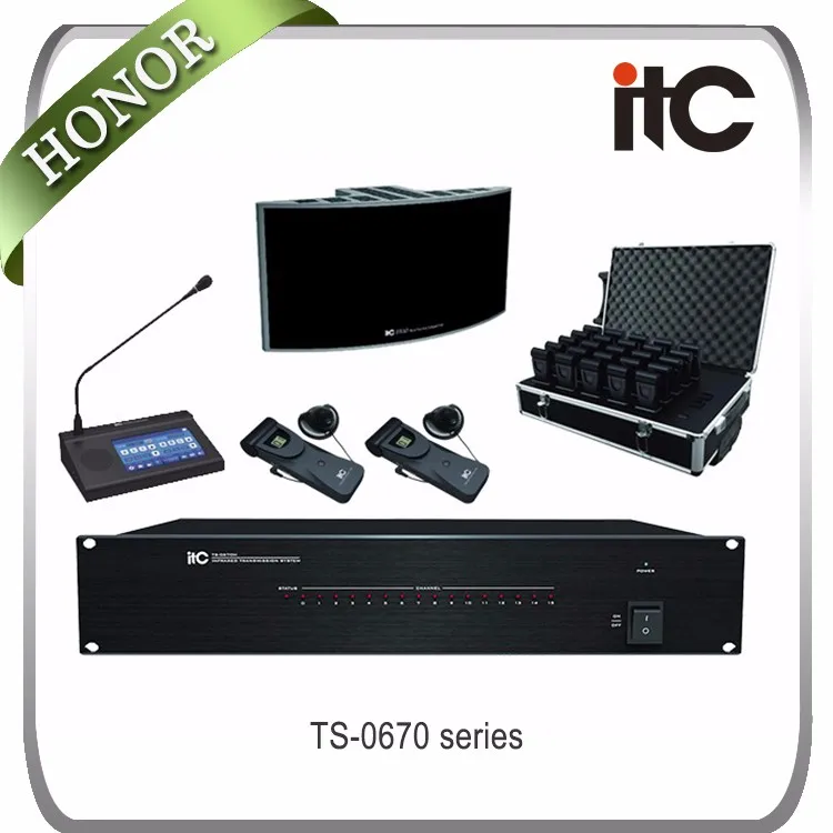 
digital simultaneous audio system translation equipment guangdong 