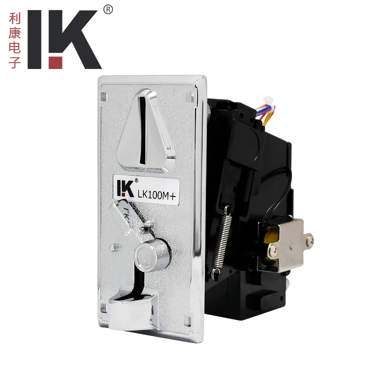 LK100M+ token acceptor electronic coin slot coin pusher for game washing machine