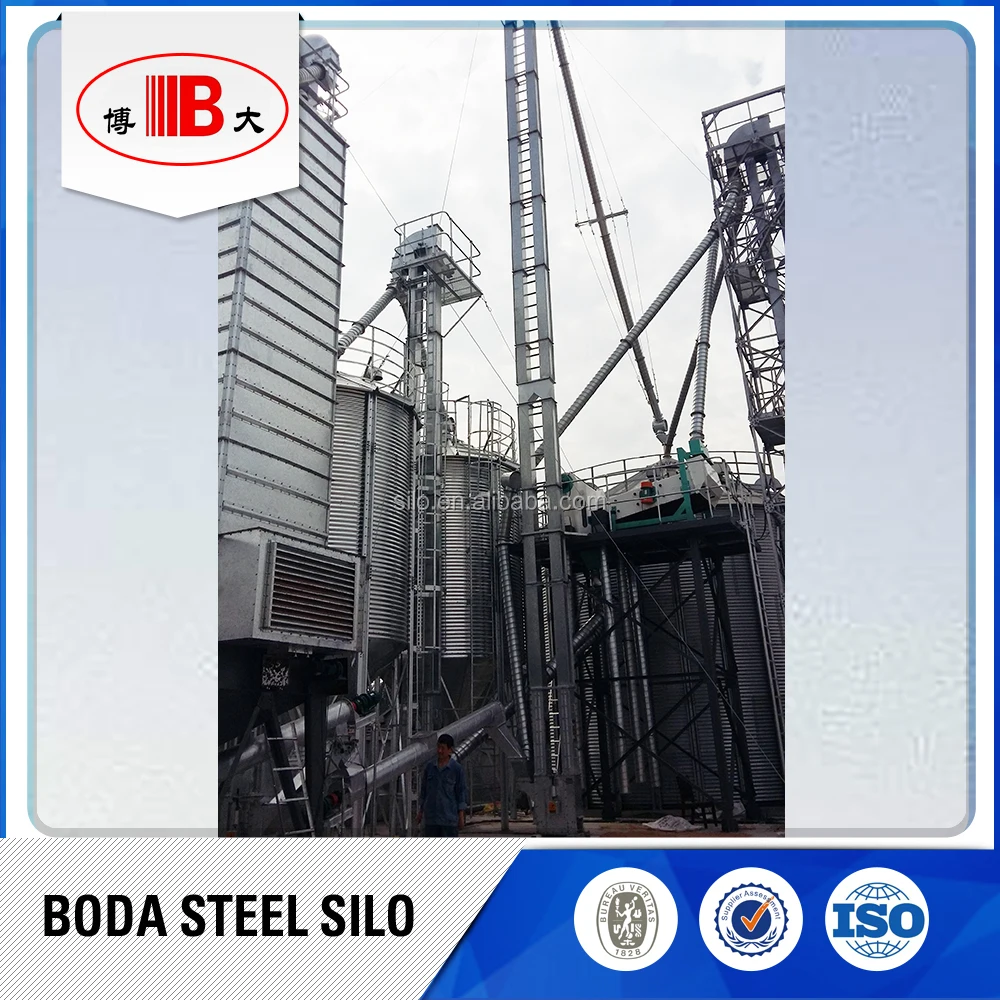 China metallic assembly feed steel silos for sale