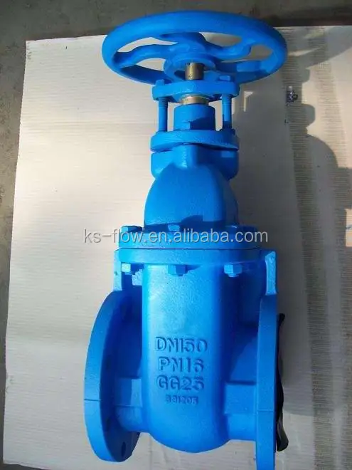 NRS Resilient Seat water gate valve dn500  soft seat gate valve