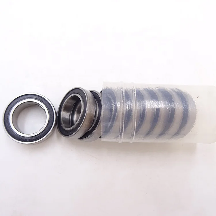 Size15x24x5mm China high precision Motorcycle Wheel Deep Groove Ball Bearing 61802 6802 ZZ 2RS