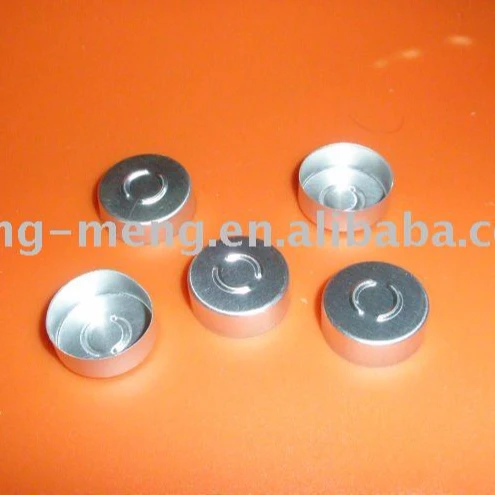 20mm--Antibiotics butyl rubber stopper & aluminum flip-off cap