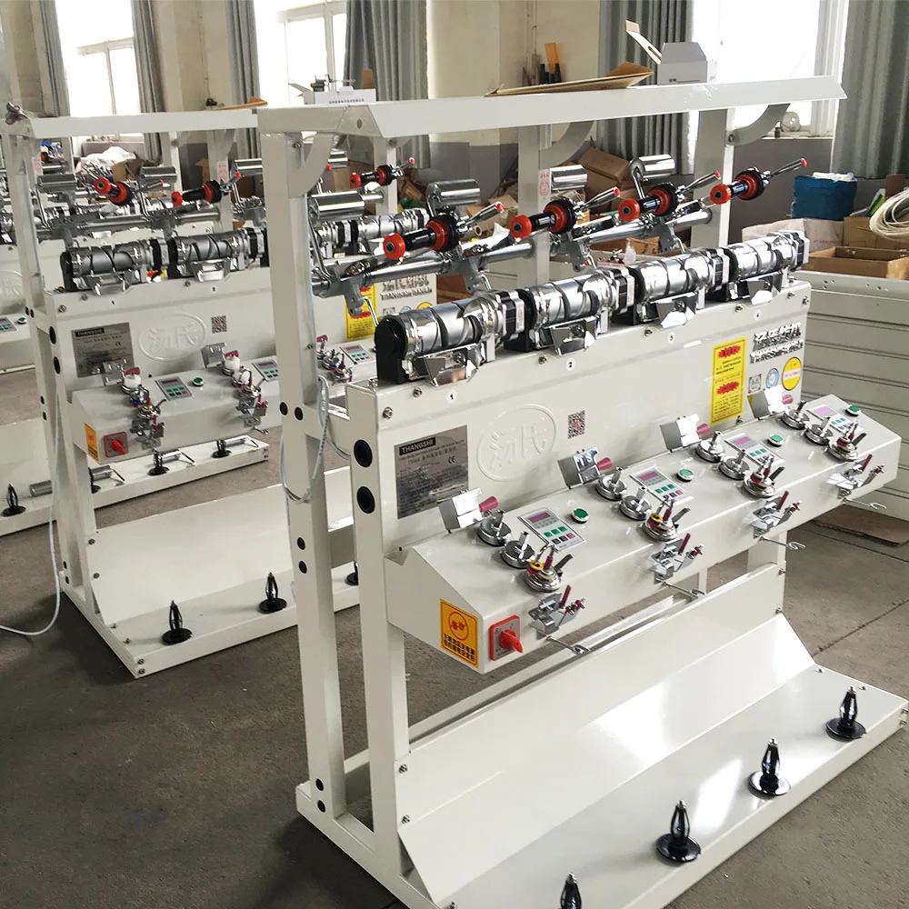 
Polyester yarn bobbin winding coning machine 