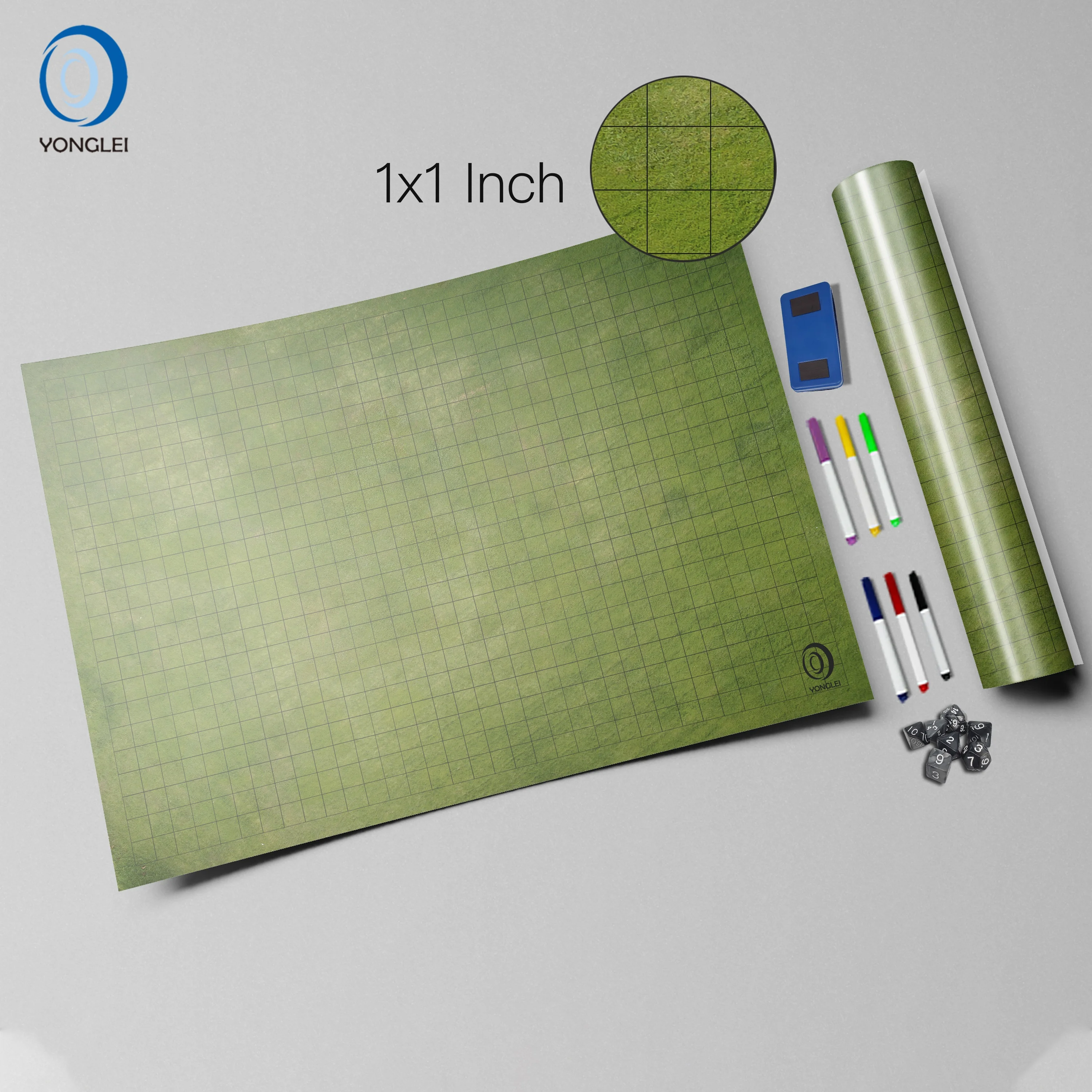 
2.0-1A2 Dry erase role playing game board table game board game mat 