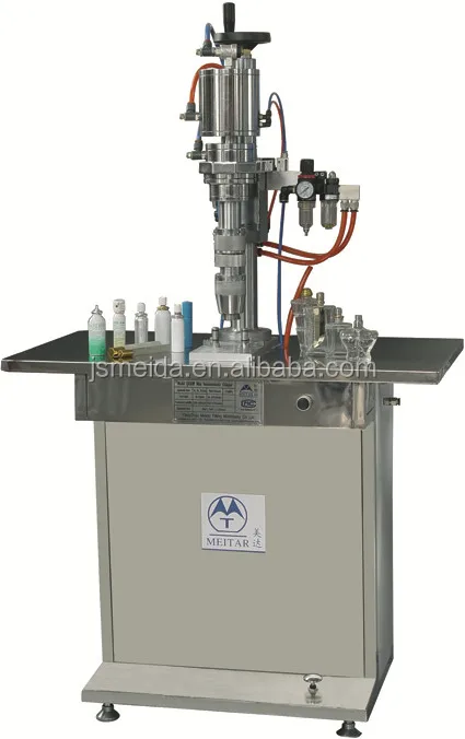 Full Automatic Manual Butane Dental Aerosol Spray Can Filling Machine