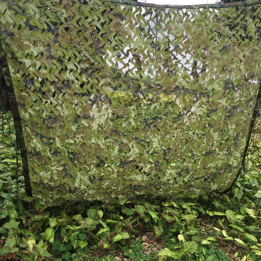 Wholesale hunting blind screen sunshade shelf net green camo net