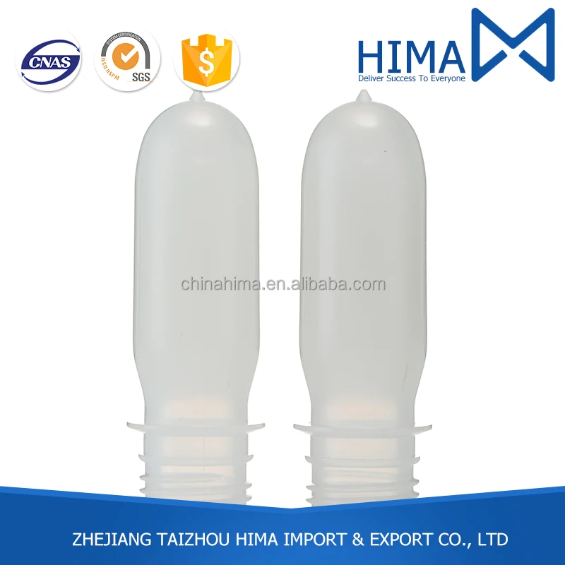 Good Quality Factory Customized Hot Filling pp preforms 59g 38MM