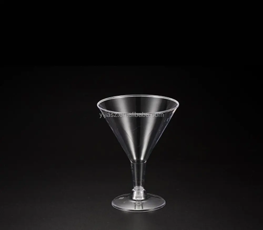 clear plastic wine martini glasses disposable dessert cocktail cup for weddings parties picnic suppliers