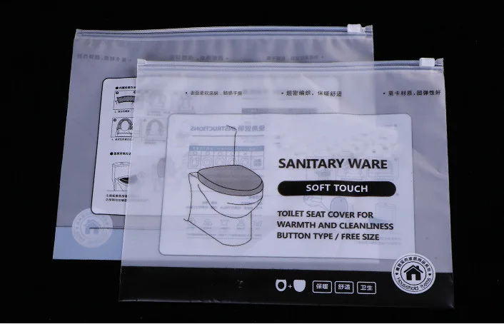 wholesale custom reusable eva slide zipper pouch zip lock plastic garment packaging bag apparel packing bags for clothes