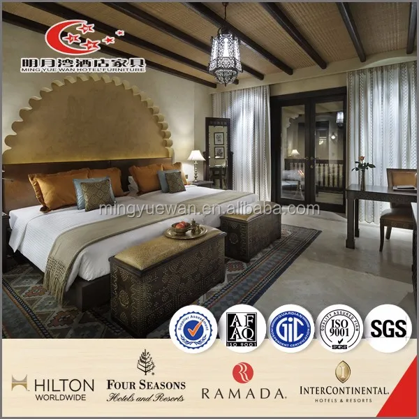 Modern King Queen Room Supplier Foshan Factory Hotel Furniture