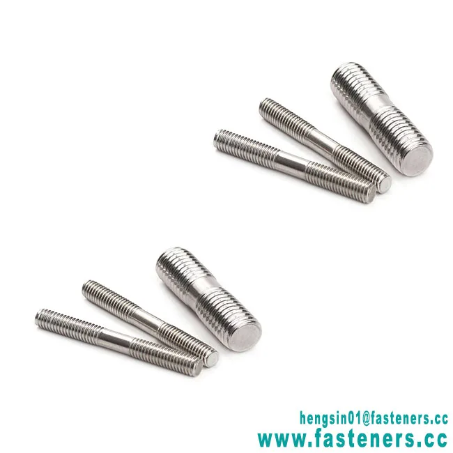 Factory Low Price din933 m24 M10 stainless steel stud bolt full threaded studs 10mm hollow steel rods