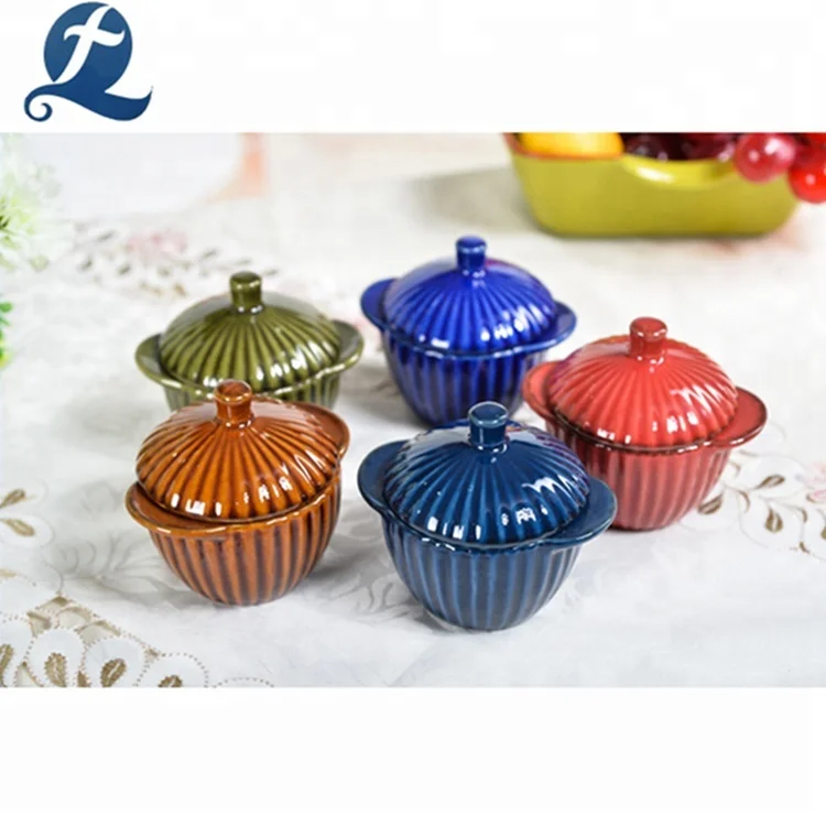 Оптовая продажа, миниатюрная кастрюля под заказ, керамические кастрюли для приготовления пищи, суповые кастрюли