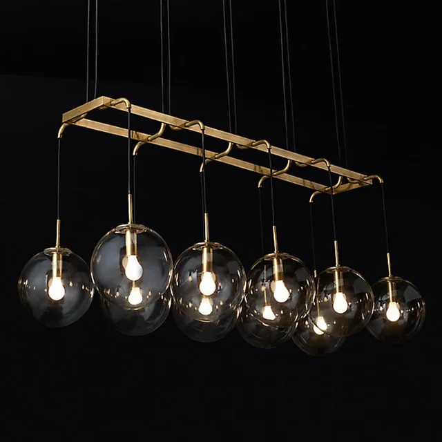 Wholesale italian designer handmade brass and glass pendant lights