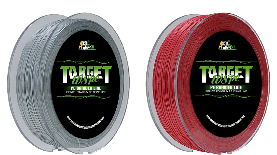 Super Power and Abrasion Resistant Braided Fishing Line PE Braided 6LB-300LB 8 strands surfcasting fishing line
