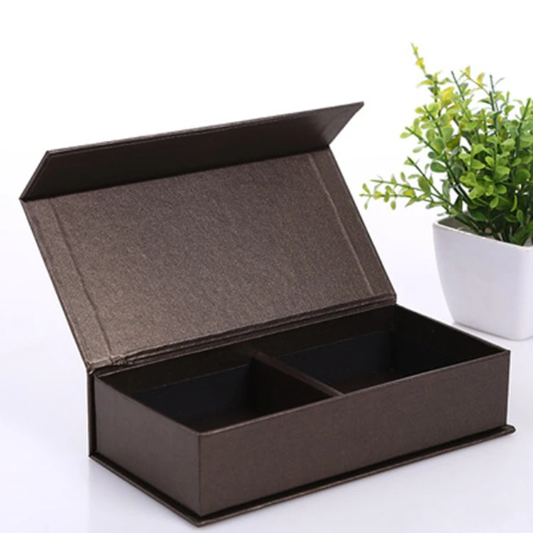 
Магнитная коробка под заказ, жесткая картонная упаковочная коробка с перегородкой 