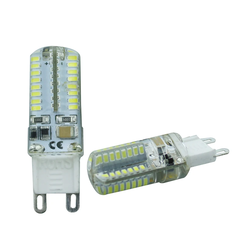 230V 3W 3014SMD Light led bulbs G9 Silicone led g9 bulb replacement 40w halogen