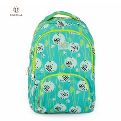 Custom Printing Girls Students High Bookbags School Bag Laptop Backpacks Backpacks Women ODM Korean Backpack 60 Flower Rubber