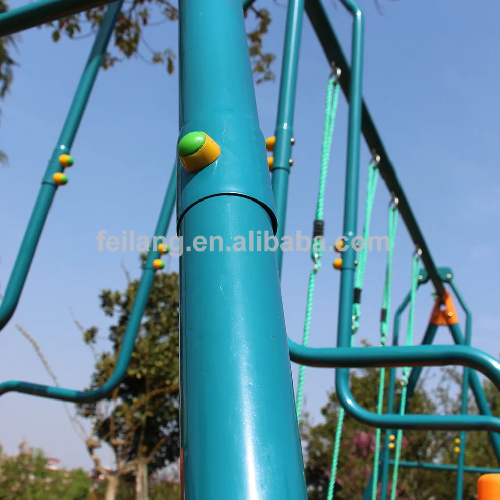 Kids Four Seat Garden Camping Outdoor Patio Metal Multifunction Safety Swing Chairs