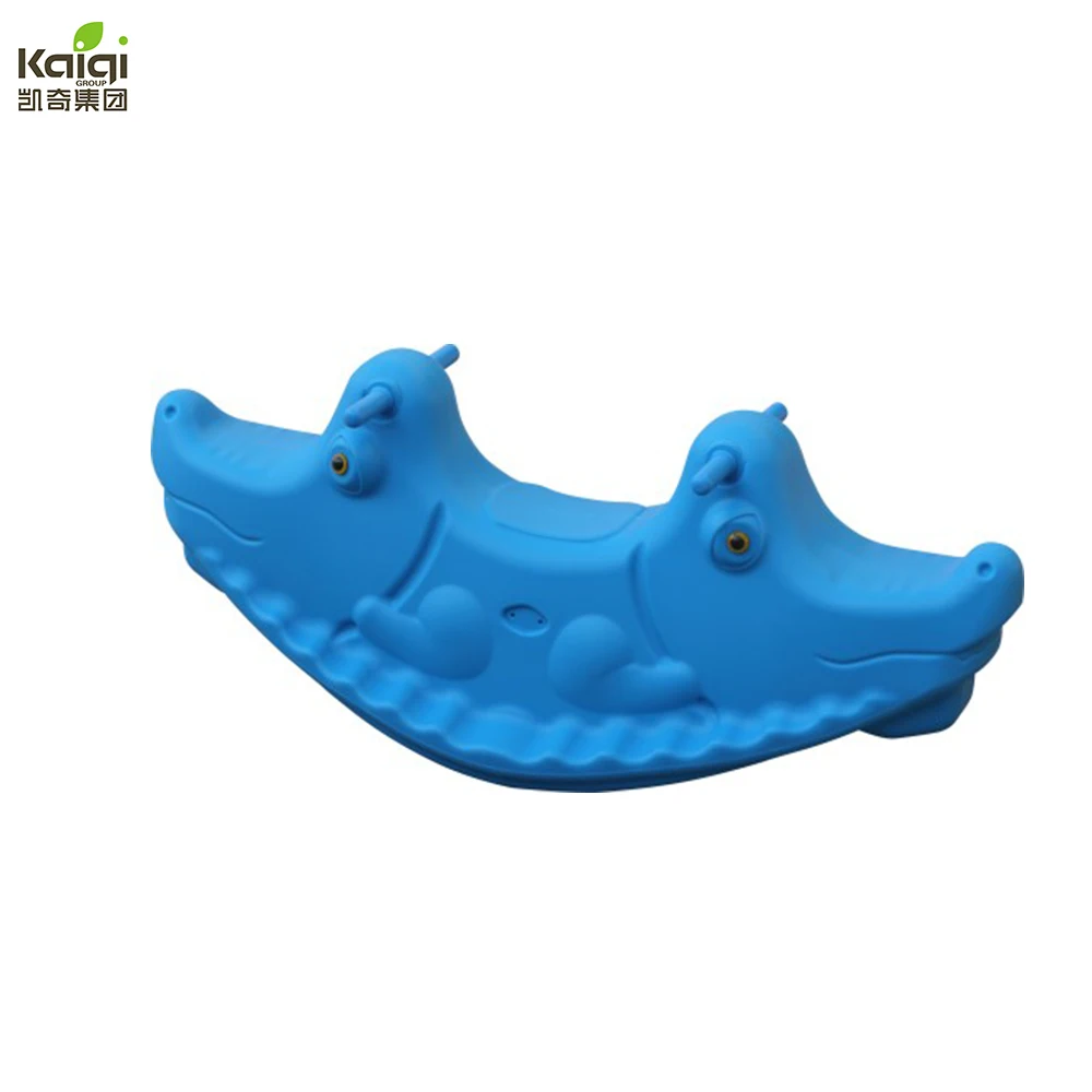 Kaiqi Animal Indoor Colorful Seesaw Playground Equipment- cartoon design for Kids Playground