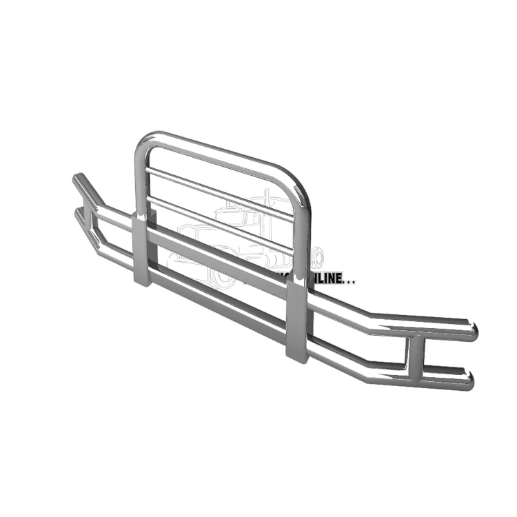 
Top Selling Truck Body Parts Grille Guard for Volvo Kenworth Bumper Semi Tractor Front Bumper American Big Rig Deer Guards 