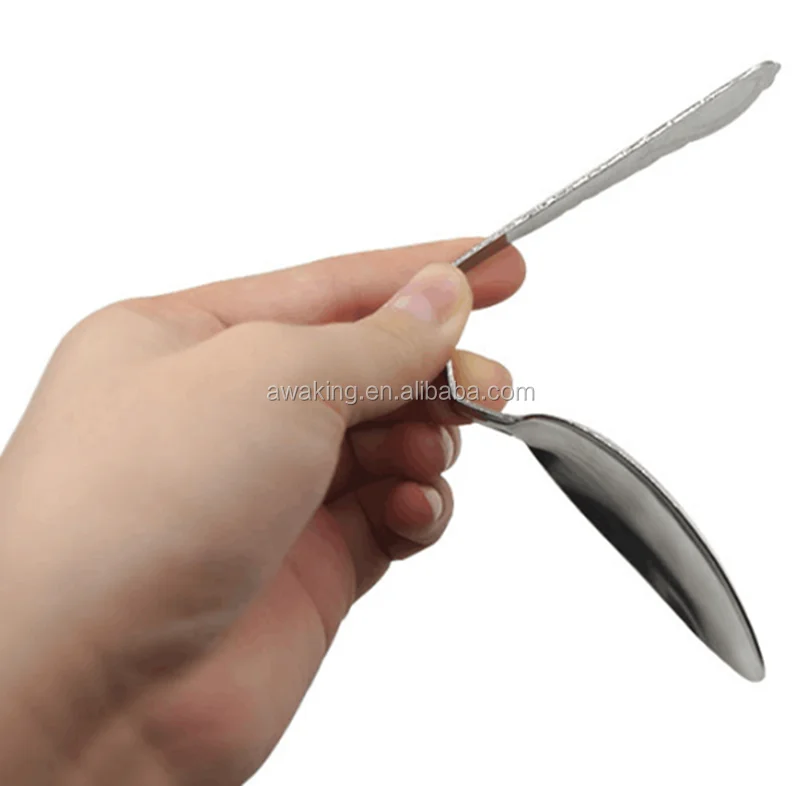 New Arrival Self Bending spoon Mentalism Magic Gimmick Close-Up Magic Props Magic Tricks