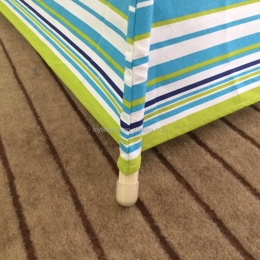 Детская складная Игровая палатка-вигвам с чехлом для переноски в помещении и на улице