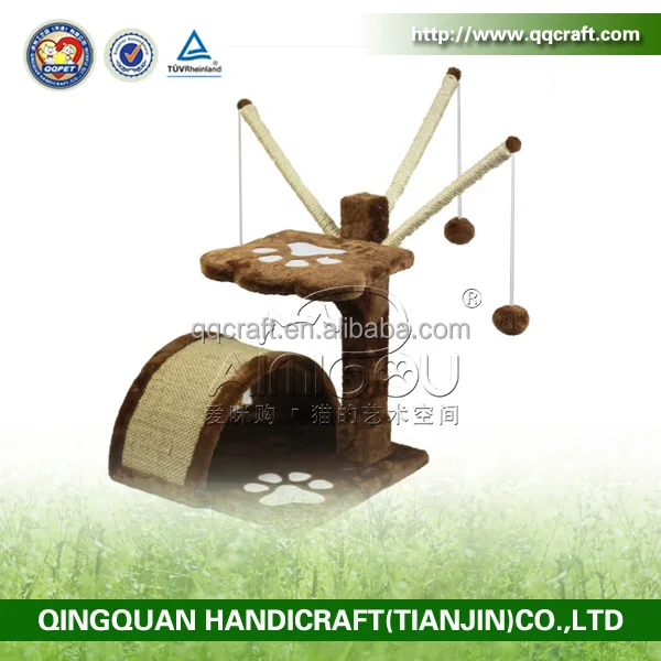 Bsci производитель оптовая продажа Pet игрушки сизаля кошка скребок кошка банановое дерево Littlest Pet кошка магазин